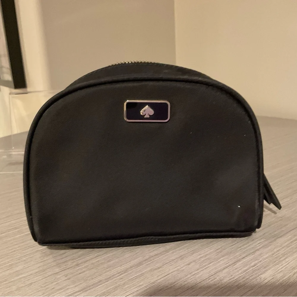 Kate Spade black nylon Cosmetic Pouch